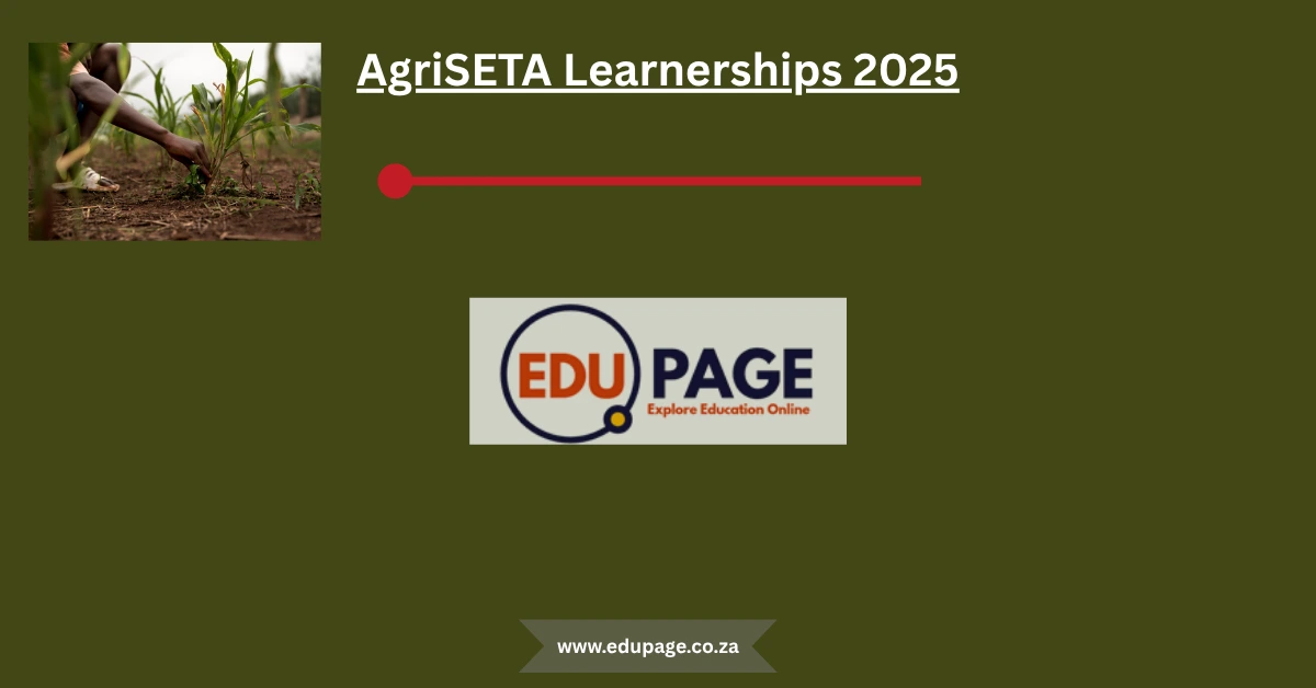 AgriSETA Learnerships 2025