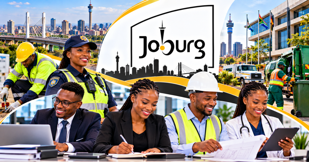 City of Johannesburg vacancies 2026