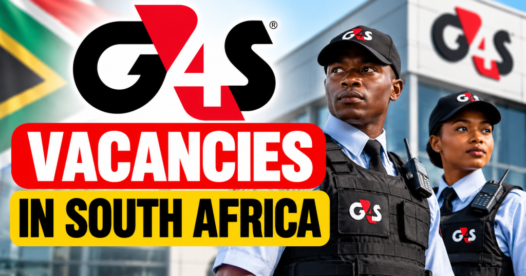 G4S vacancies in South Africa