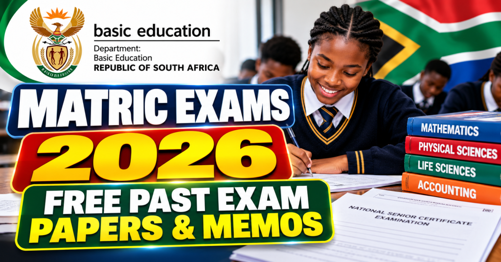 Matric Exams 2026 past exam papers