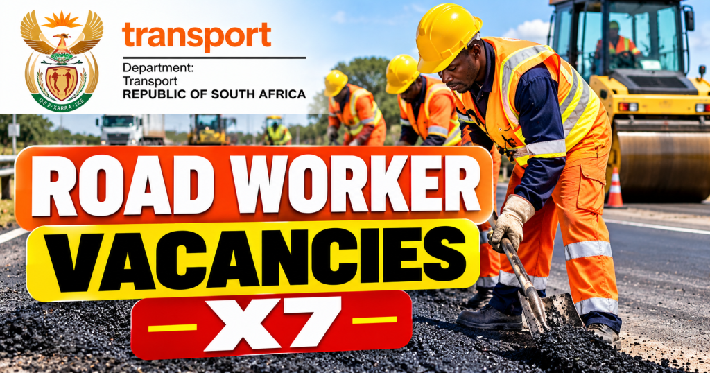 Road Worker Vacancies x7
