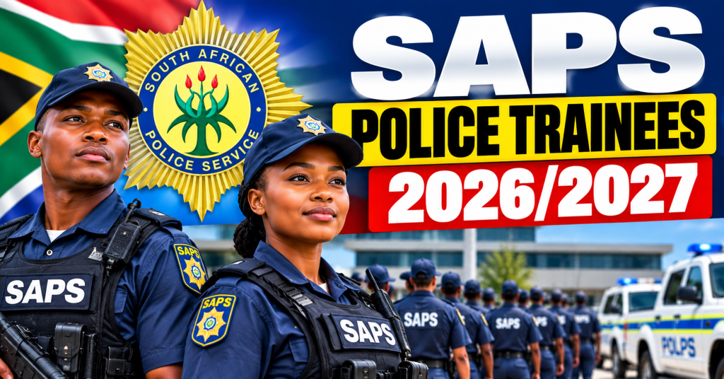 SAPS Police Trainees 2026/2027