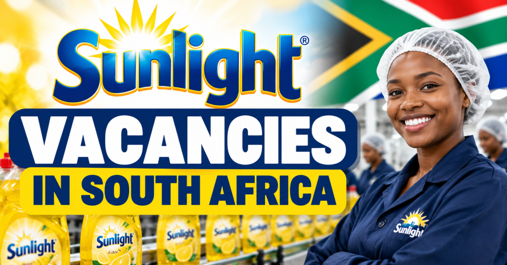 Sunlight vacancies in South Africa